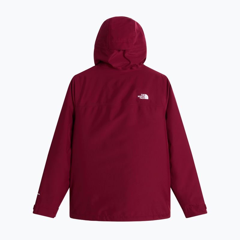 Kurtka 3w1 damska The North Face Carto Mono Triclimate Hooded burgundy crush 2
