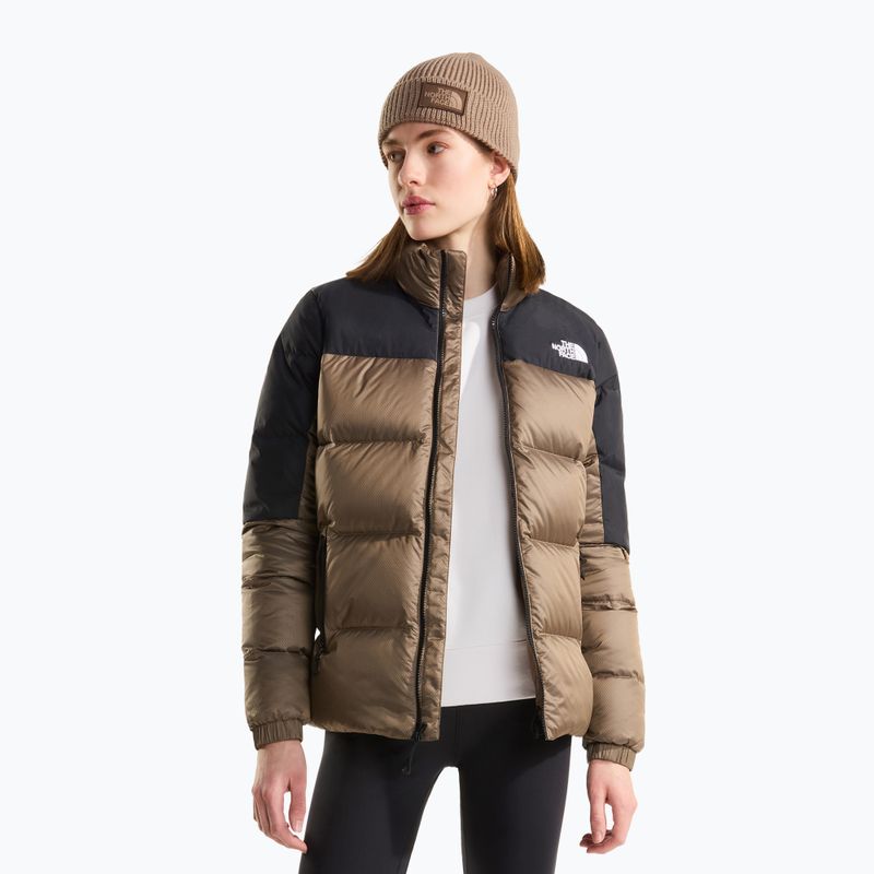 Kurtka puchowa damska The North Face Diablo Down 2.0 garnet black heather 4