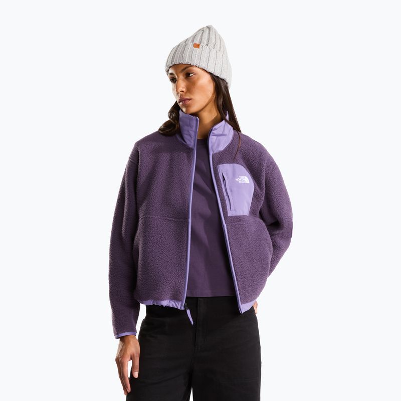 Bluza polarowa damska The North Face Yumiori Off Peak Full Zip endless dusk/grounded plum 4