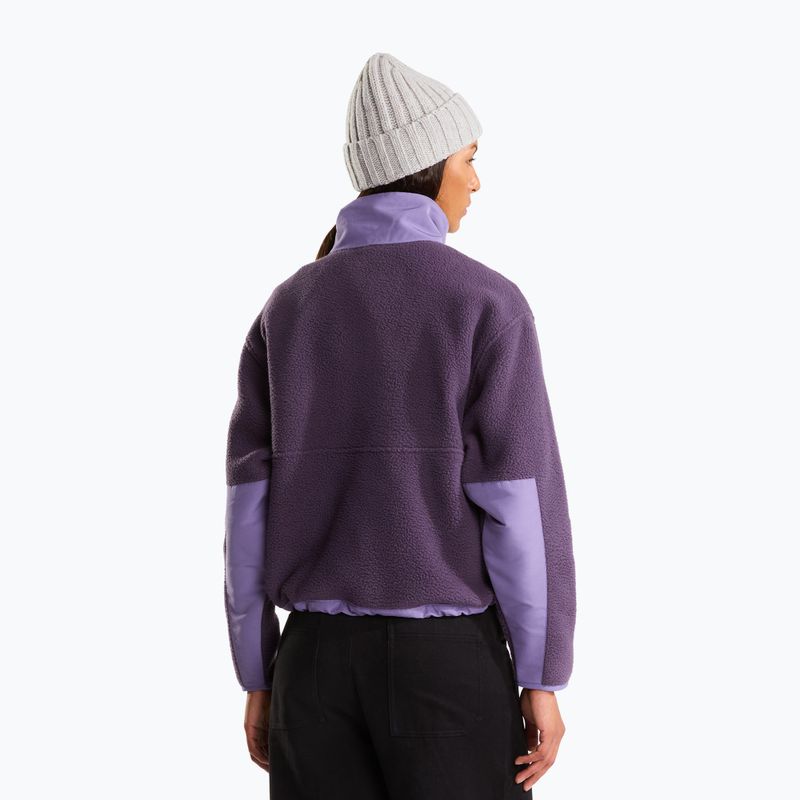 Bluza polarowa damska The North Face Yumiori Off Peak Full Zip endless dusk/grounded plum 3