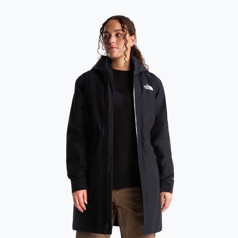 Płaszcz ocieplany damski The North Face Hikesteller Insulated Parka tnf black 4