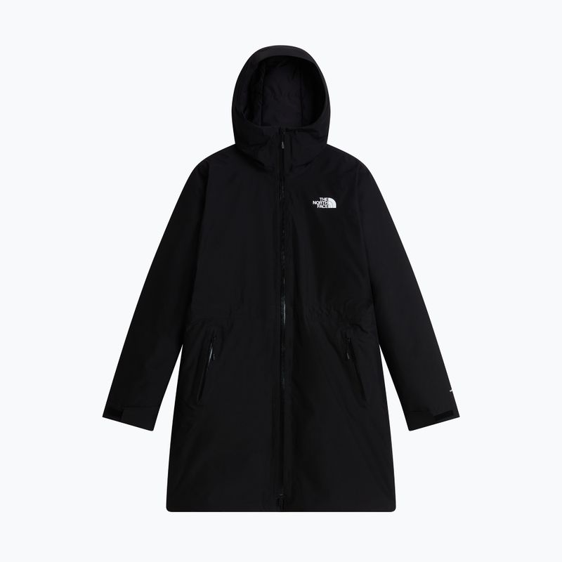 Płaszcz ocieplany damski The North Face Hikesteller Insulated Parka tnf black 5