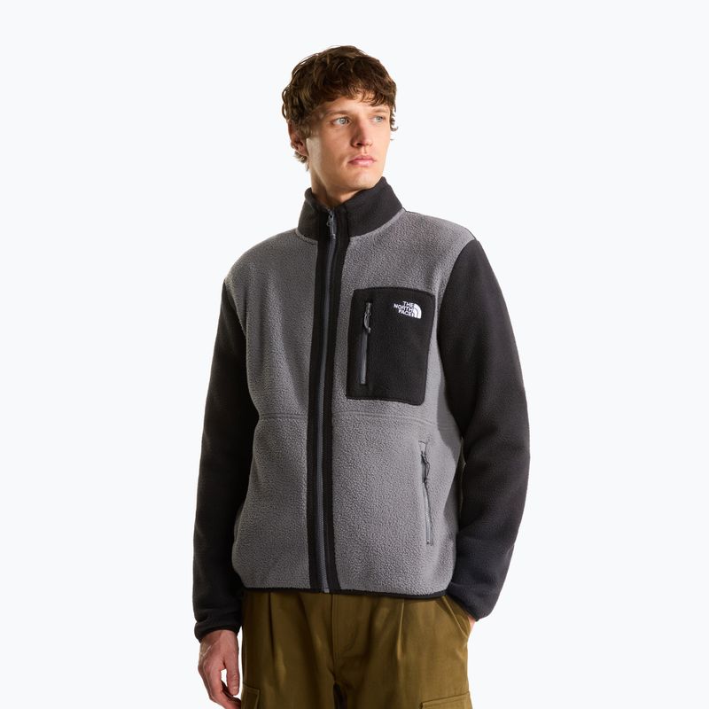 Bluza polarowa męska The North Face Yumiori Full Zip smoked pearl/tn