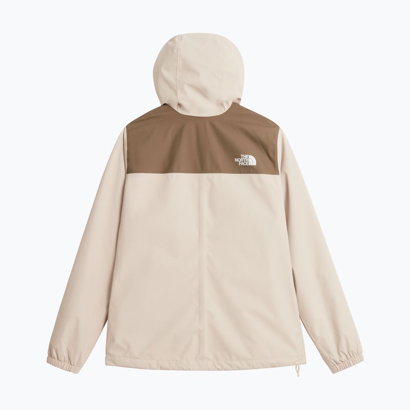Kurtka przeciwdeszczowa damska The North Face Antora Rain timeless taupe/garnet 6