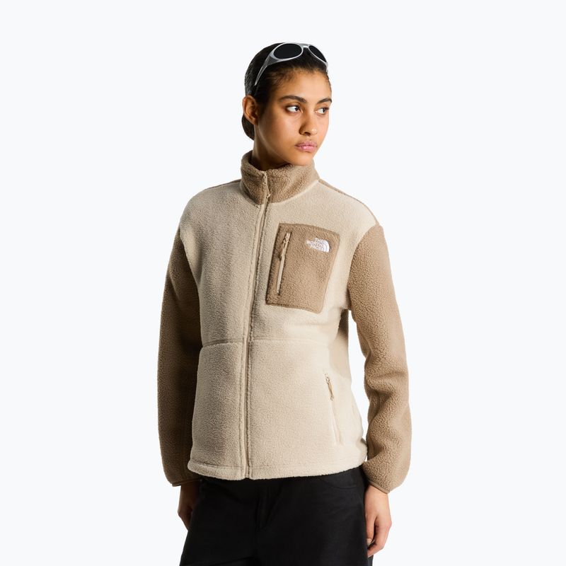Bluza polarowa damska The North Face Yumiori Full Zip timeless taupe 4