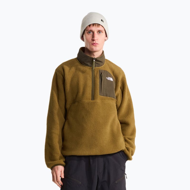 Bluza polarowa męska The North Face Yumiori Off Peak 1/2 Zip caraway seed/ne