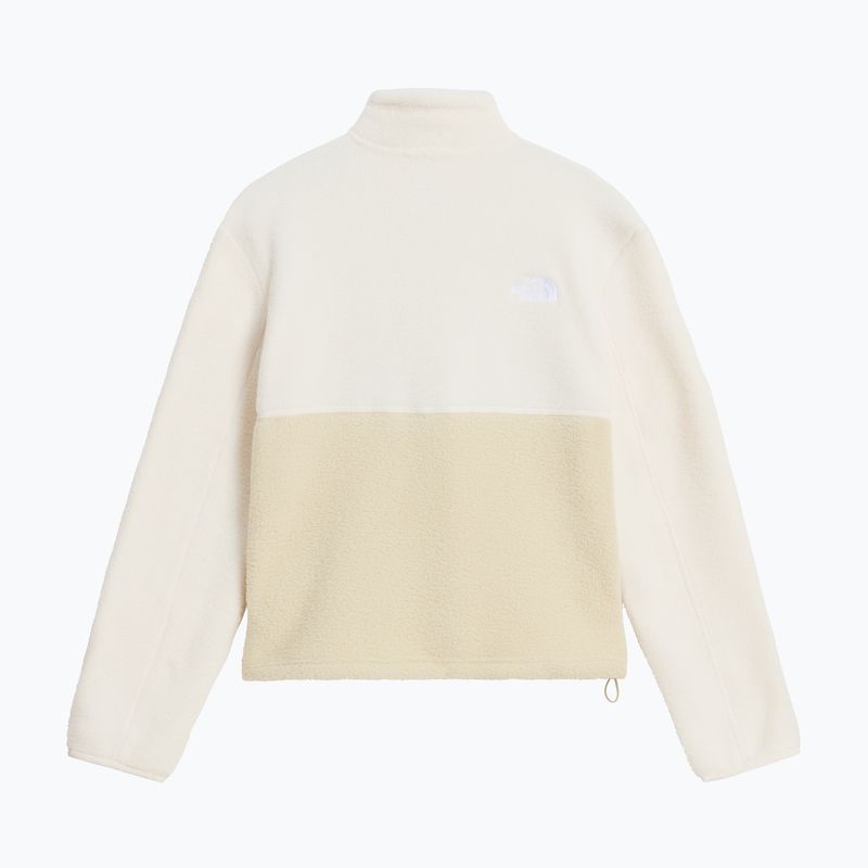 Bluza polarowa damska The North Face Yumiori 1/4 Zip desert stone/wh 5