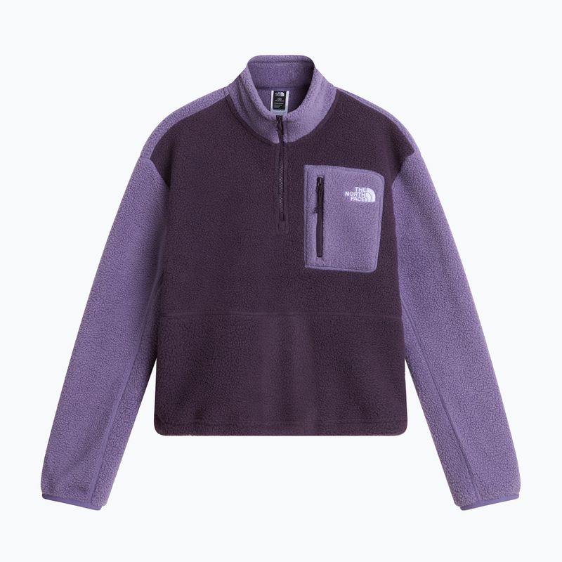 Bluza polarowa damska The North Face Yumiori 1/4 Zip endless dusk/gr 4