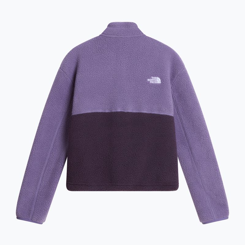 Bluza polarowa damska The North Face Yumiori 1/4 Zip endless dusk/gr 5