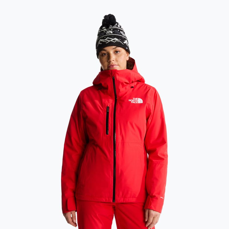 Kurtka narciarska damska The North Face Descendit elevation red