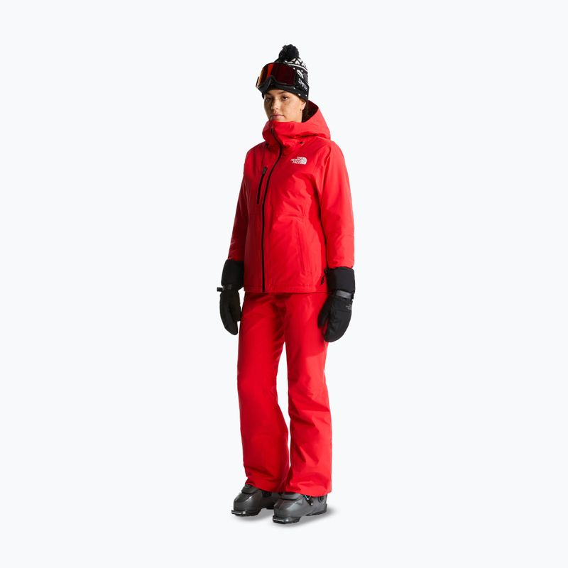 Kurtka narciarska damska The North Face Descendit elevation red 2