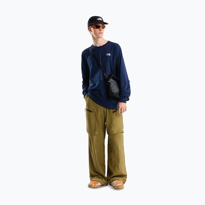 Longsleeve trekkingowy męski The North Face Evolution Simple Dome Regular LS Tee summit navy 2