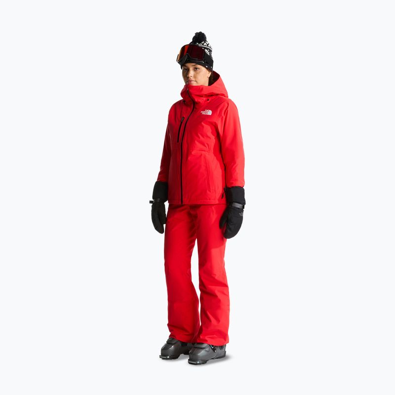 Spodnie narciarskie damskie The North Face Descendit Regular elevation red 2