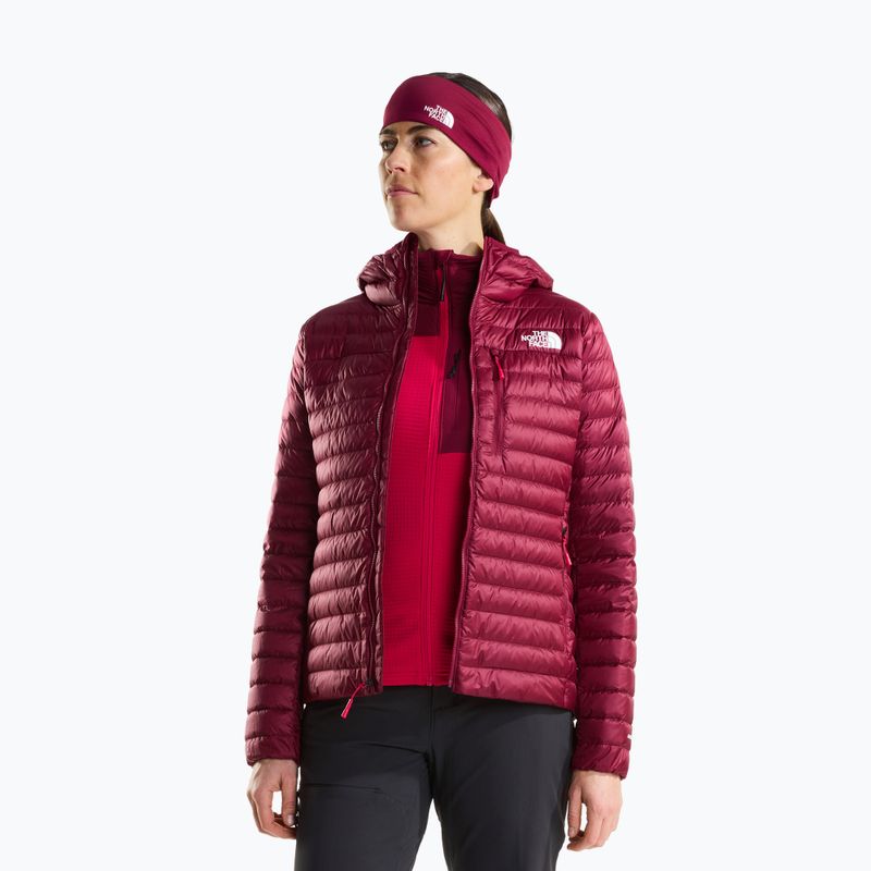 Kurtka puchowa damska The North Face Bettaforca Lt Down Hoodie burgundy crush/lali gur 4