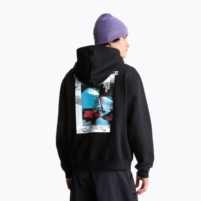 Bluza męska The North Face Apex '75 Collage Relaxed Hoodie tnf black 3