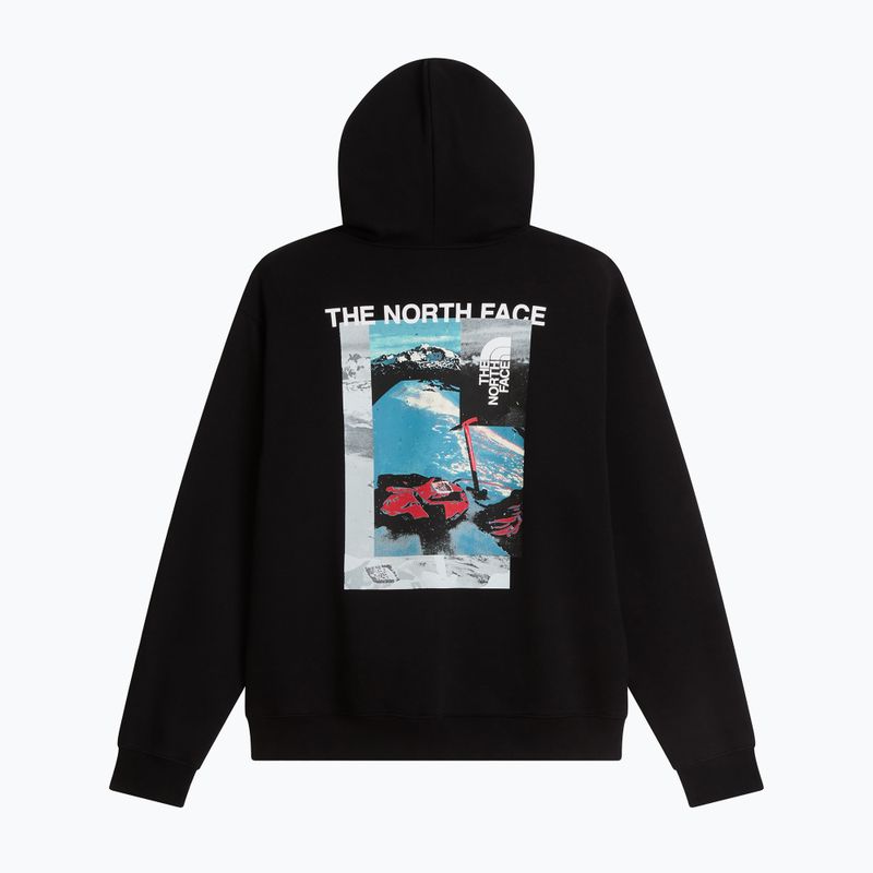 Bluza męska The North Face Apex '75 Collage Relaxed Hoodie tnf black 5