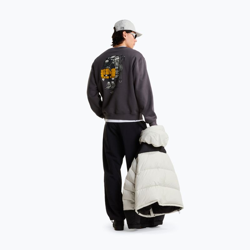 Bluza The North Face Gear Up Get Out RLX SS Tee Graphic anthracite grey 2
