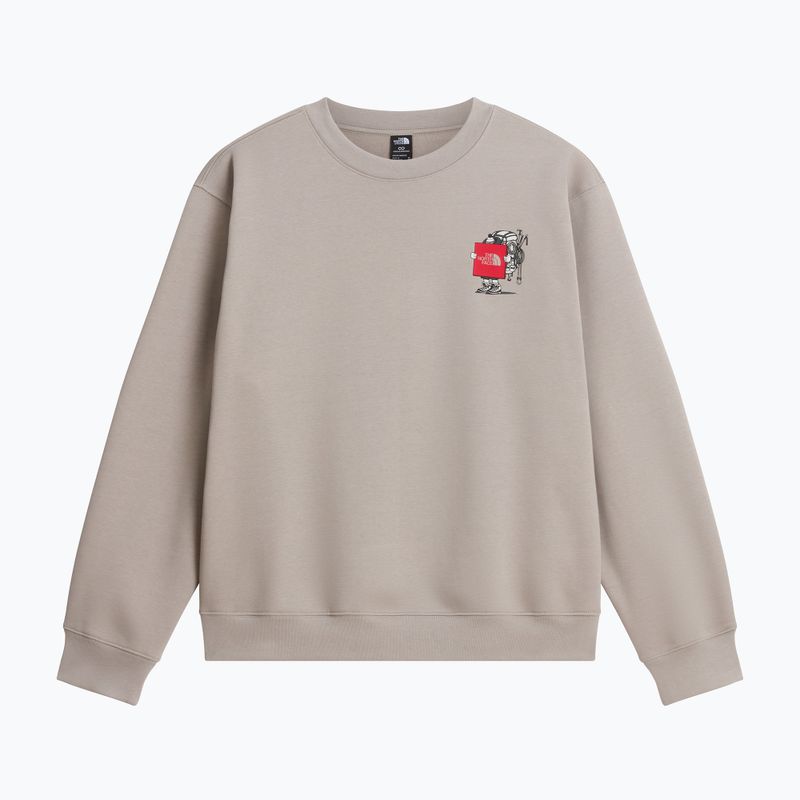 Bluza The North Face Gear Up Get Out RLX SS Tee Graphic stone slab 4