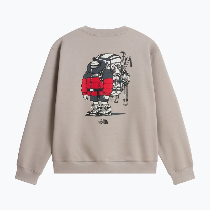 Bluza The North Face Gear Up Get Out RLX SS Tee Graphic stone slab 5