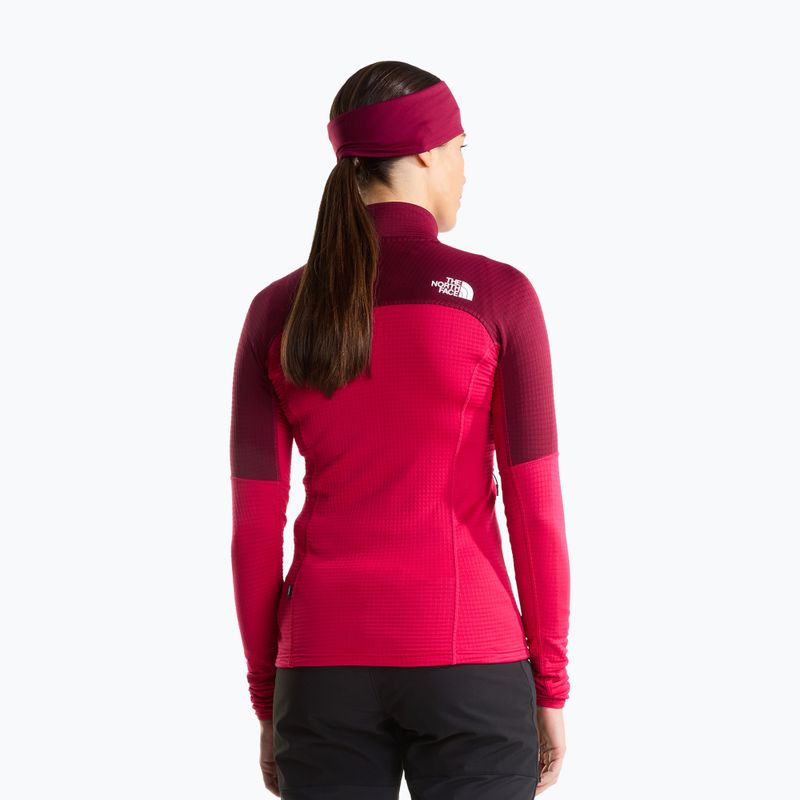 Kurtka damska The North Face Polartec Stormgap lali guran/burgundy cru 3