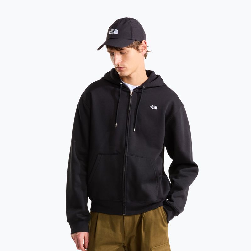 Bluza męska The North Face Essential Simple Dome RLX Full Zip tnf black