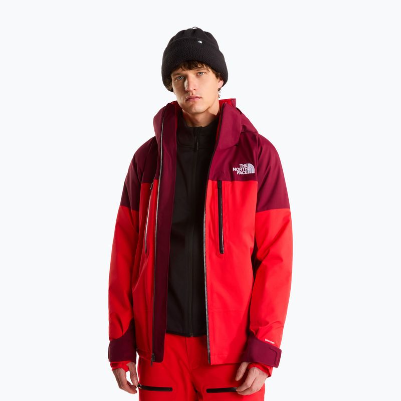 Kurtka narciarska męska The North Face Chakal elevation red/burgundy 4