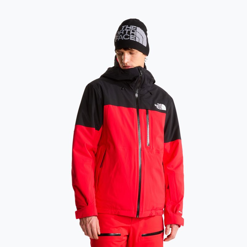 Kurtka narciarska męska The North Face Freedom Insulated elevation red/tnf black