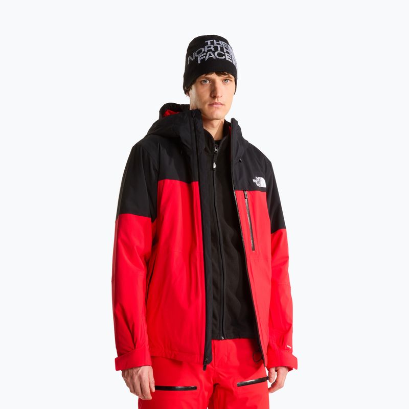 Kurtka narciarska męska The North Face Freedom Insulated elevation red/tnf black 4