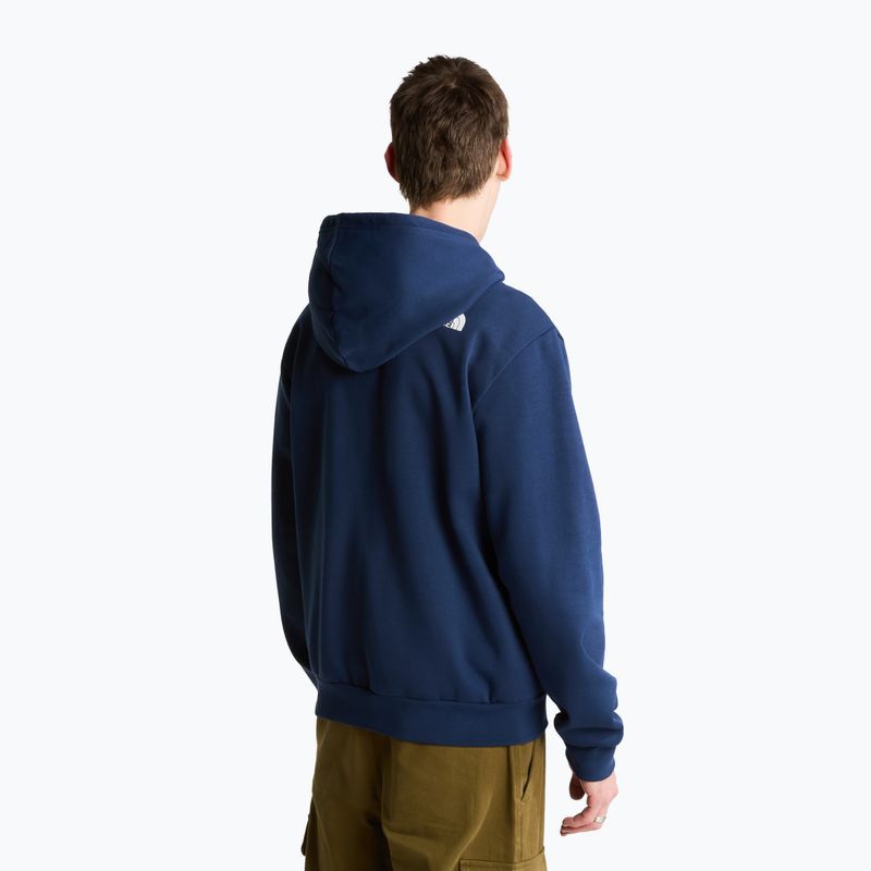 Bluza męska The North Face Evo Box Half Dome Regular Full Zip Hoodie summit navy 3
