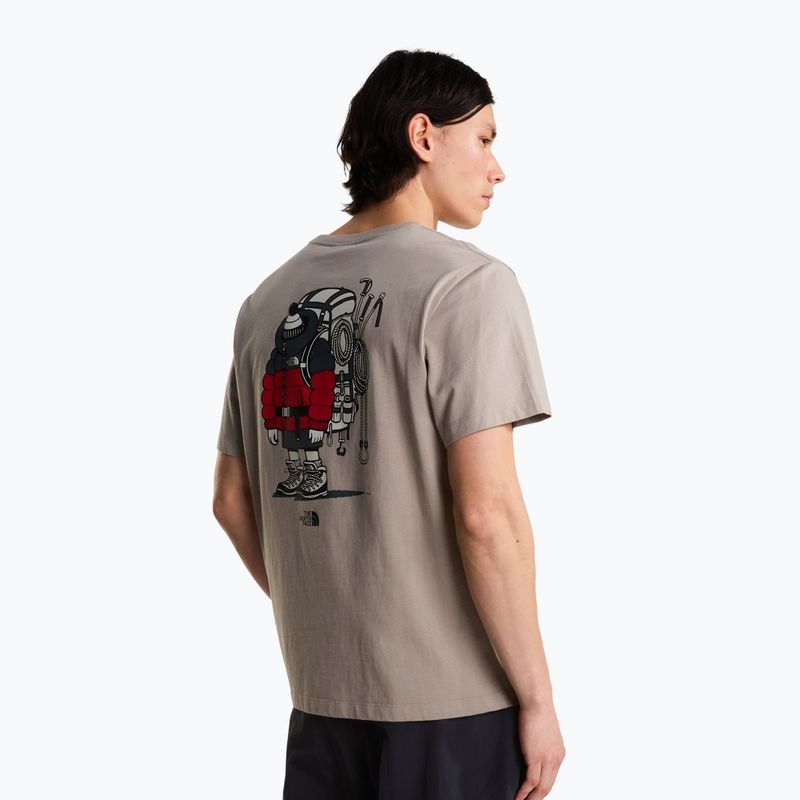 Koszulka The North Face Gear Up Get Out RLX SS Tee Graphic stone slab 3