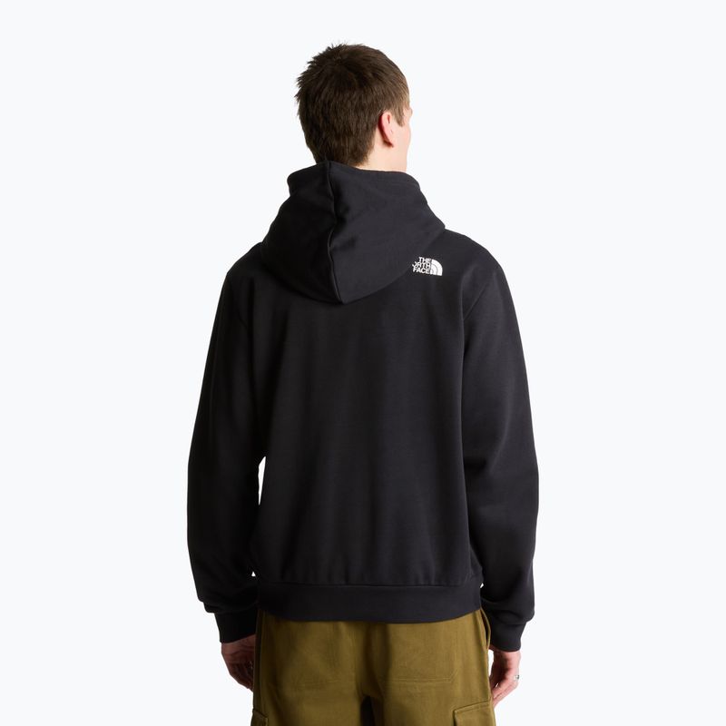 Bluza męska The North Face Evo Box Half Dome Regular Full Zip Hoodie tnf black 3