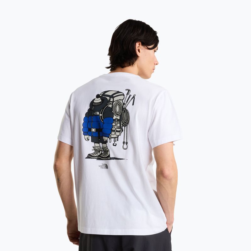 Koszulka The North Face Gear Up Get Out RLX SS Tee Graphic tnf white 3
