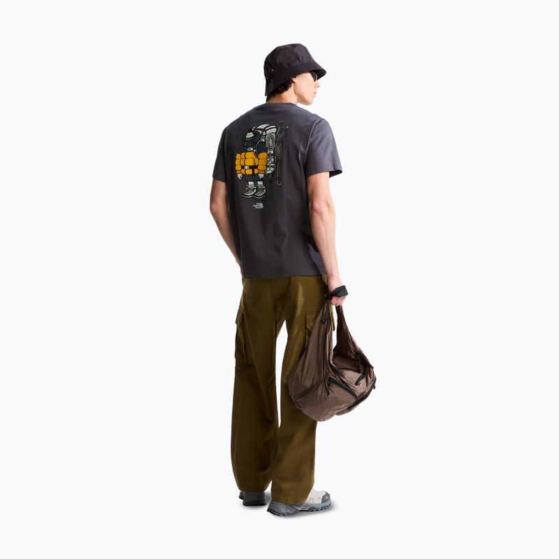Koszulka The North Face Gear Up Get Out RLX SS Tee Graphic anthracite grey 2