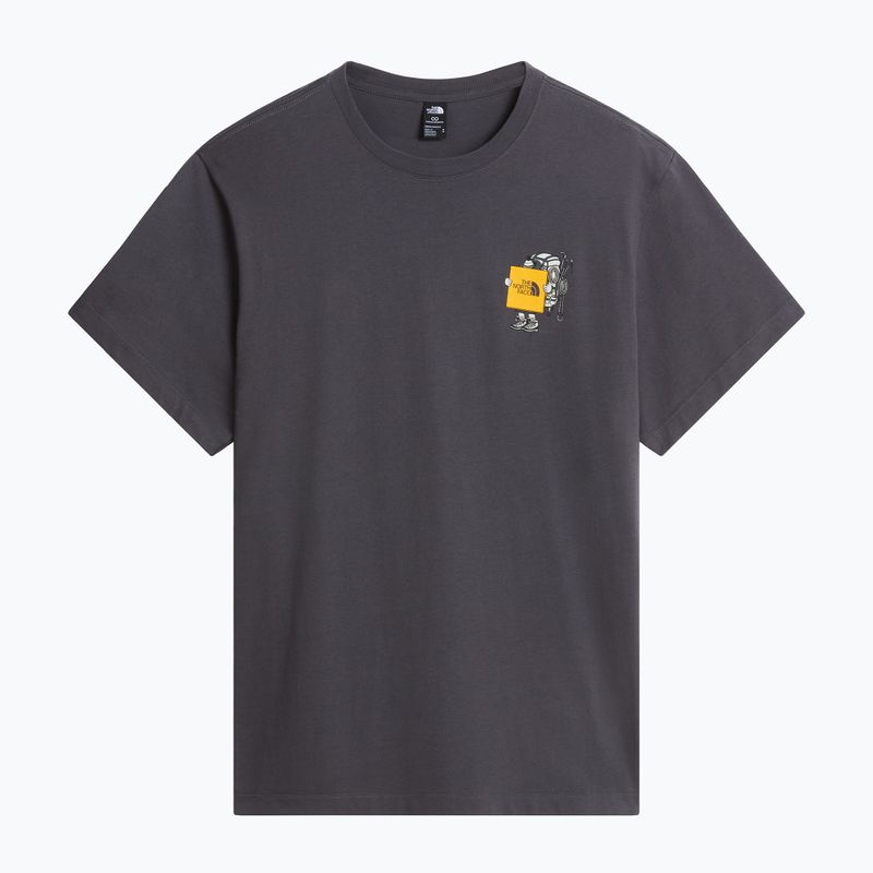 Koszulka The North Face Gear Up Get Out RLX SS Tee Graphic anthracite grey 4