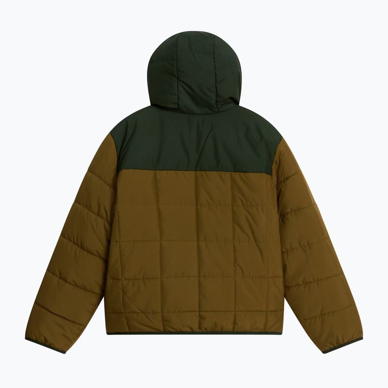 Kurtka ocieplana dziecięca The North Face Reversible Shasta FZ Hooded caraway seed/bo 7