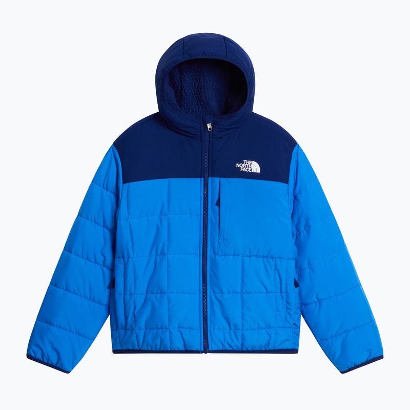 Kurtka ocieplana dziecięca The North Face Reversible Shasta FZ Hooded active blue/bol 6