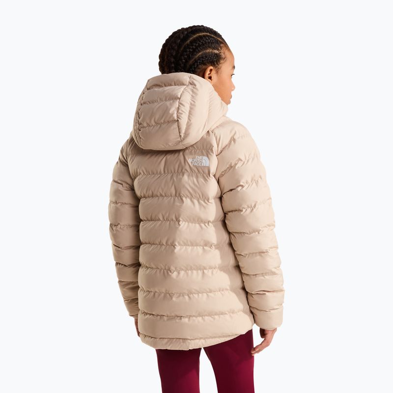 Kurtka ocieplana dziecięca The North Face Reversible Perrito Hooded timeless taupe 3