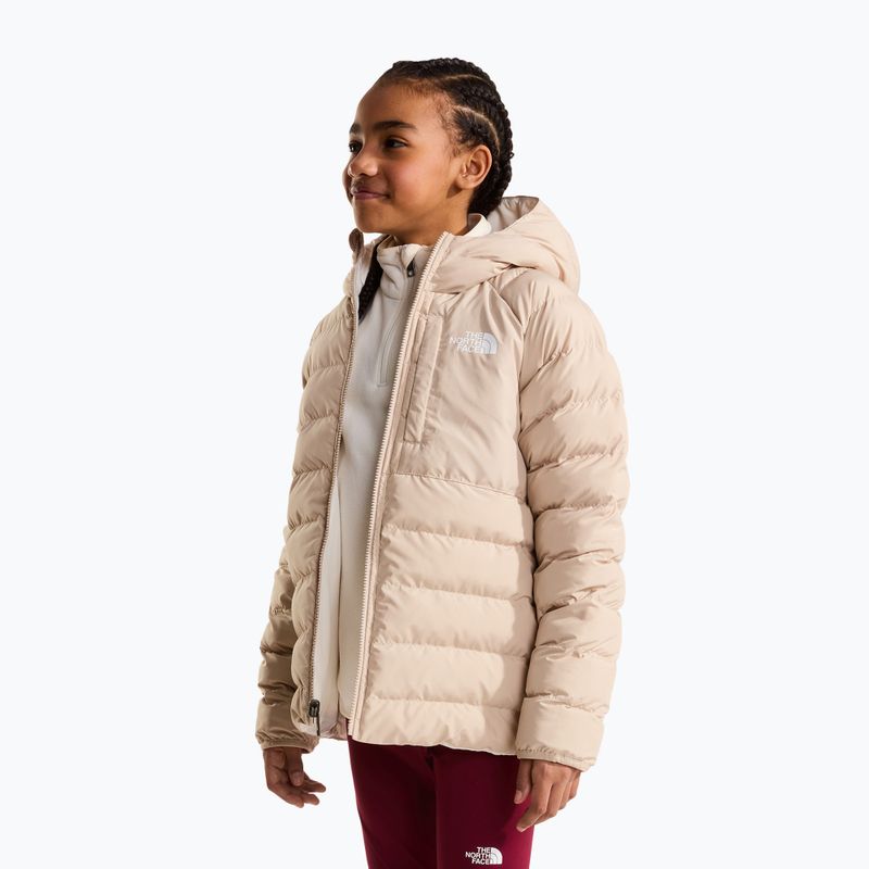 Kurtka ocieplana dziecięca The North Face Reversible Perrito Hooded timeless taupe 4