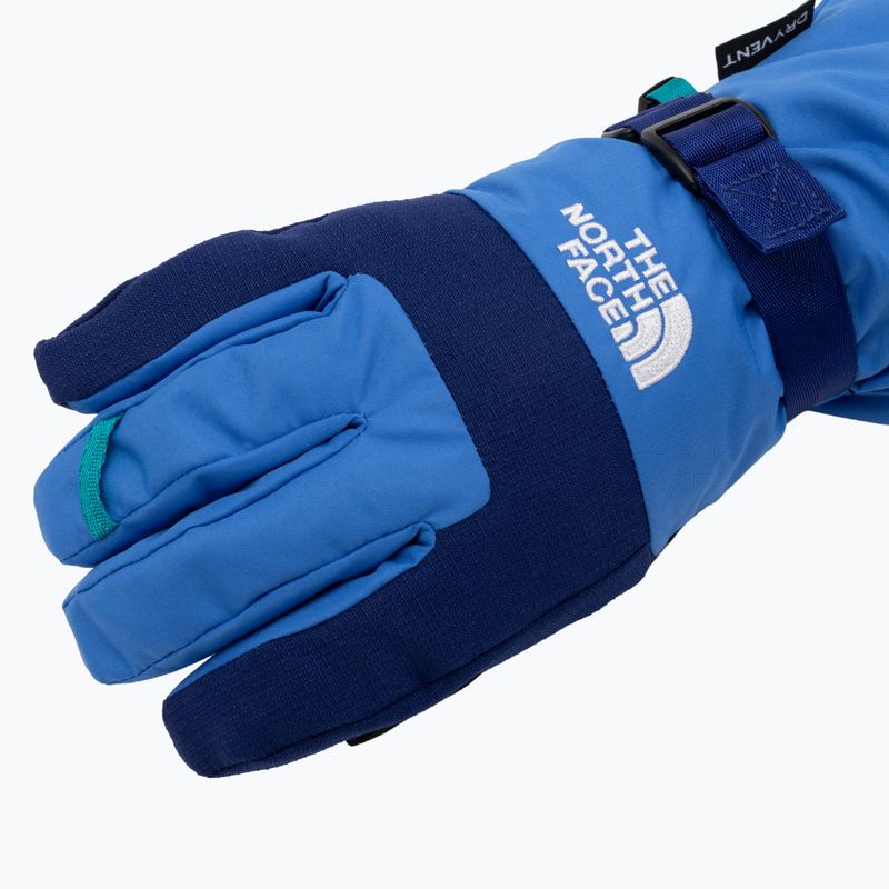 Rękawice narciarskie dziecięce The North Face Montana bold blue/active blue 3