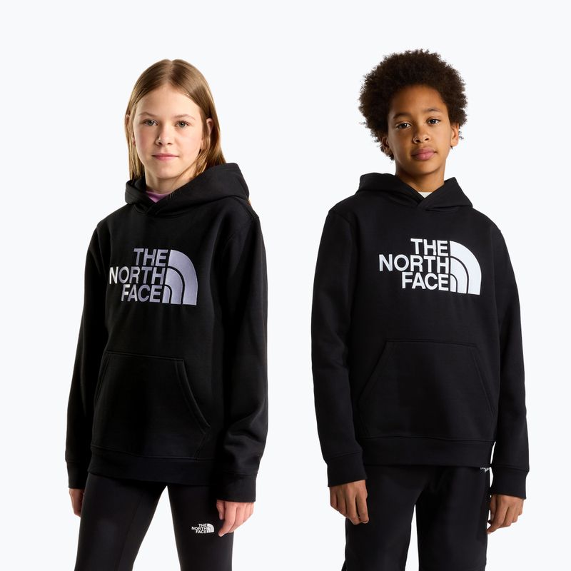 Bluza dziecięca The North Face Essential Drew Peak Hoodie tnf black 3