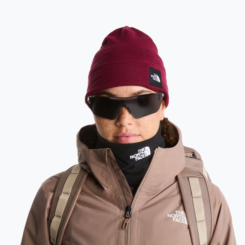 Czapka zimowa The North Face Dock Worker Recycled Beanie burgundy crush 3