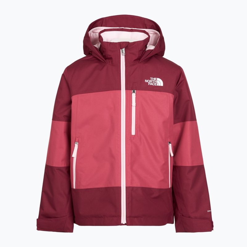 Kurtka dziecięca The North Face Freedom Insulated burgundy crush/fermente