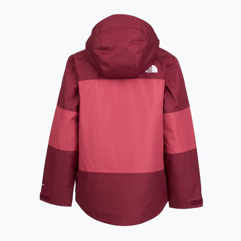 Kurtka dziecięca The North Face Freedom Insulated burgundy crush/fermente 2