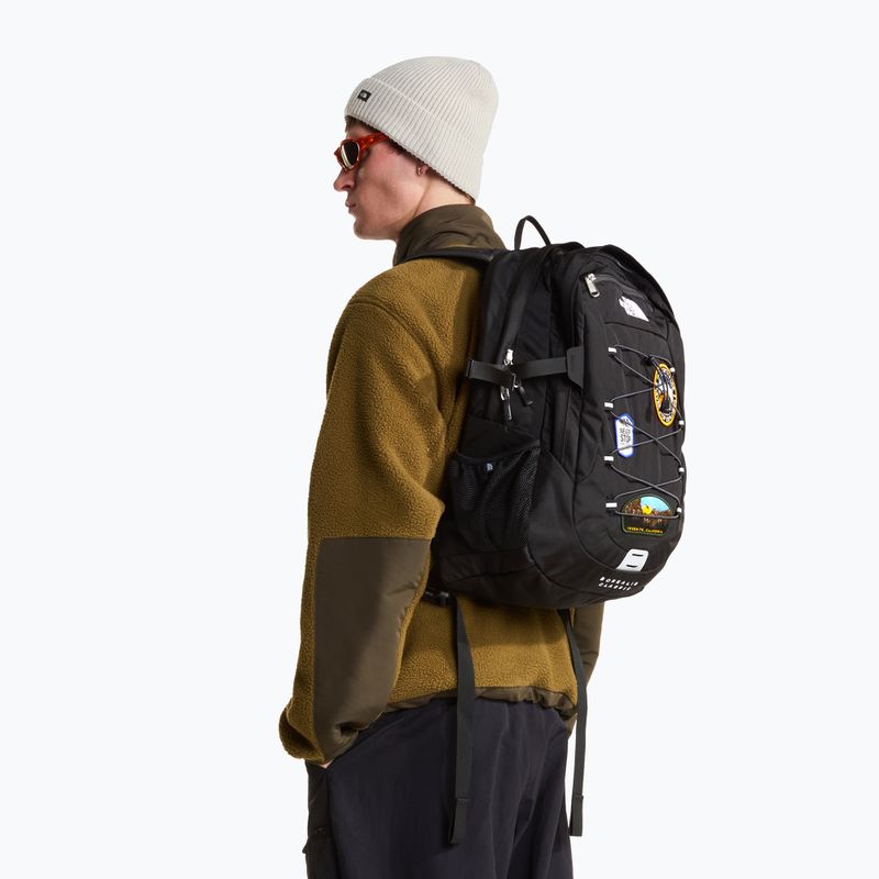 Plecak miejski The North Face Borealis Classic Patch 29 l tnf black/asphalt grey/patch 6
