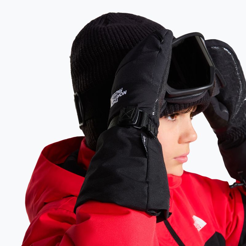 Rękawice narciarskie dziecięce The North Face Montana Mitt tnf black 4