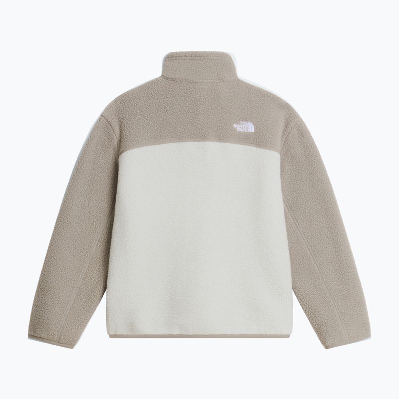Bluza polarowa dziecięca The North Face Yumiori 1/4 Zip cumulus cloud/s 2