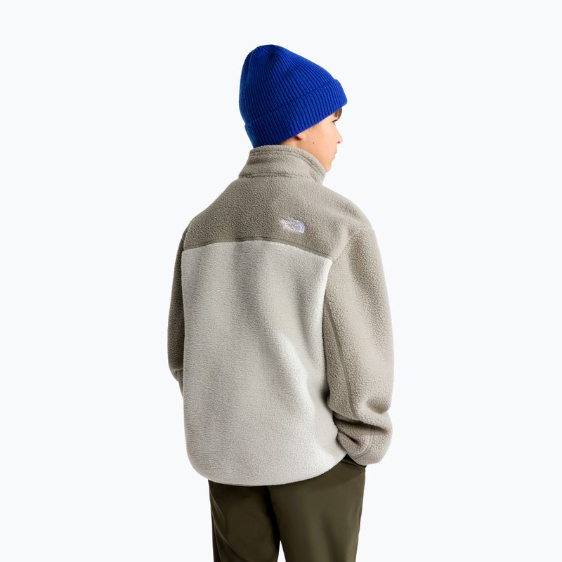 Bluza polarowa dziecięca The North Face Yumiori 1/4 Zip cumulus cloud/s 5