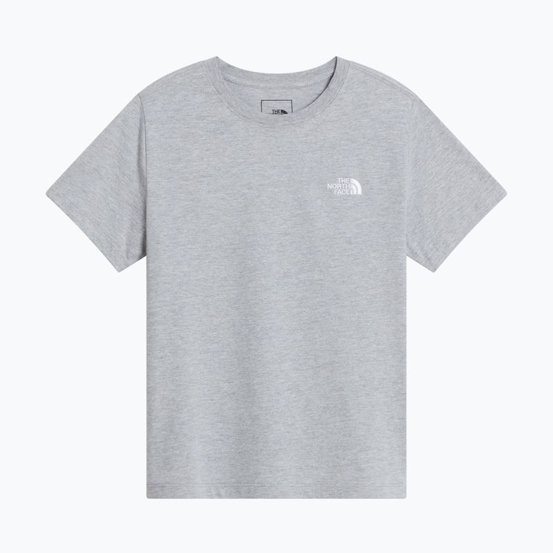 Koszulka dziecięca The North Face Evolution Simple Dome SS Tee tnf pale grey h 4