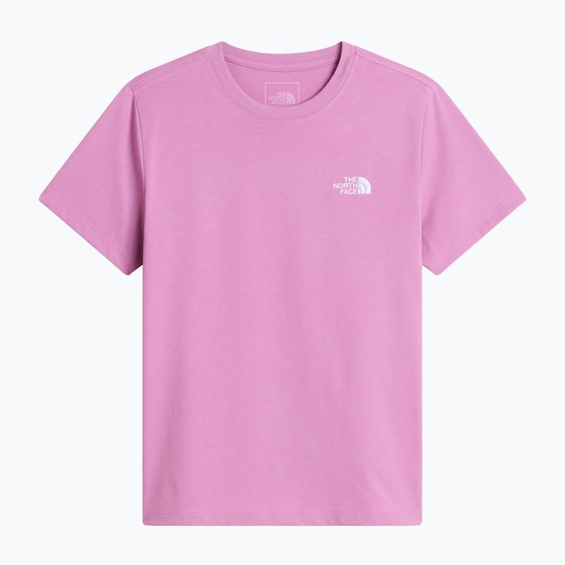 Koszulka dziecięca The North Face Evolution Simple Dome SS Tee hushed lavender 4