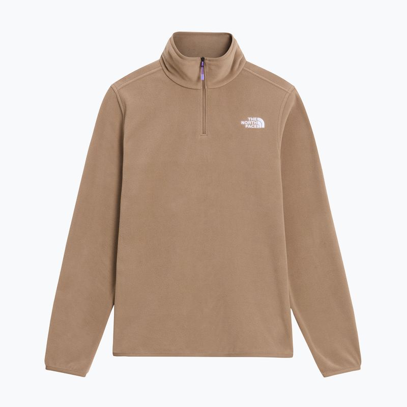 Bluza polarowa damska The North Face Glacier Fleece 1/4 Zip garnet 4